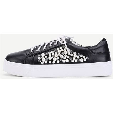 shein rhinestone sneakers.